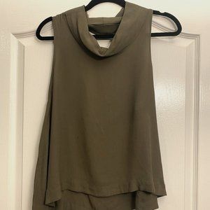 Olive Tanktop Blouse